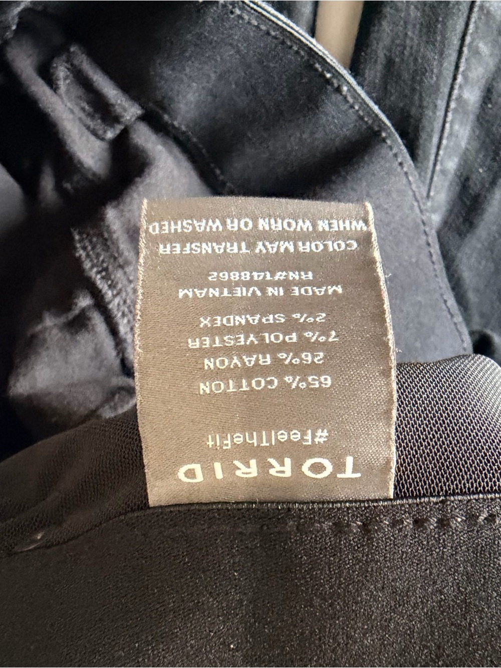 torrid Black Flared Wide-Leg Jeans - Picture 5 of 6